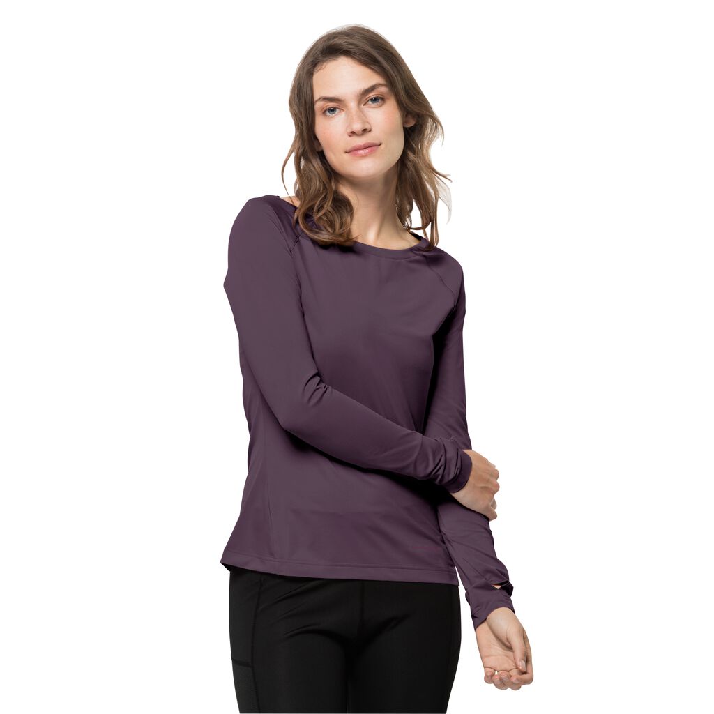 TASMAN L/S W - grapevine S - Women's long-sleeved functional shirt – JACK  WOLFSKIN