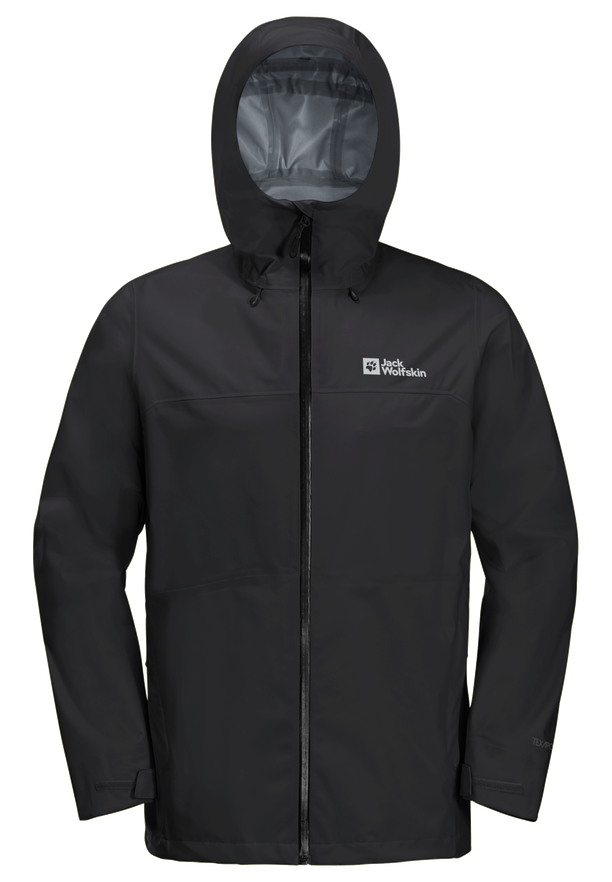 HIGHEST PEAK 3L JKT M black XXL Men s rain jacket JACK WOLFSKIN